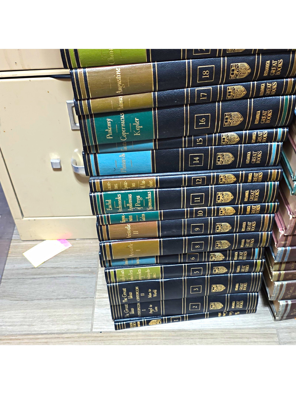 Encyclopaedia Britannica Great Books of the Western World HC Leather Bound Set